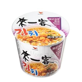 【來一客】韓式泡菜風味杯12入/箱(韓式風味泡菜 鮮甜酸爽 微帶辣味 胃口大開)