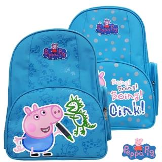【Peppa Pig 粉紅豬/佩佩豬】佩佩豬-喬治護脊書包302C(恐龍款/氣球款_PP-5746)
