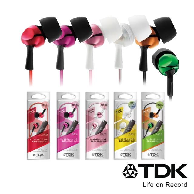 【TDK】高質感繽紛系列耳機(Cmomo 折價券 2000LEF-R2)