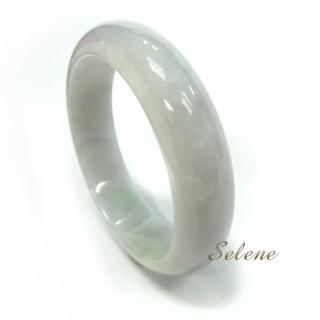 【Selene珠寶】糯冰地翡翠手鐲(A貨翡翠8283)