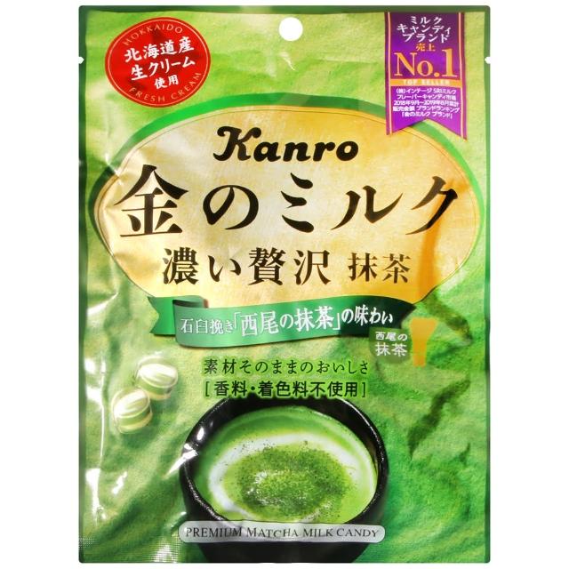 【Kanro甘樂】金牛奶糖-抹茶(70g)