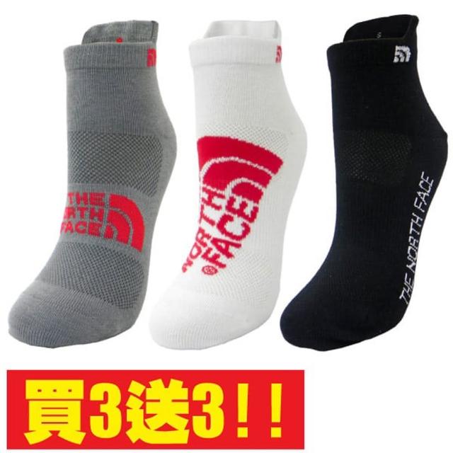 【網購】MOMO購物網【美國 The North Face】買3雙送3雙!杜邦 COOLMAX 3D機能短筒運動襪(A2RS)好用嗎momo 2000 折價券