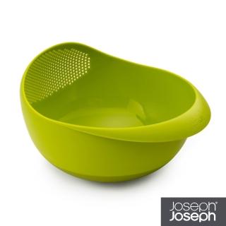 【Joseph Joseph 英國創意設計餐廚】浸泡洗滌兩用濾籃-小綠(40065)