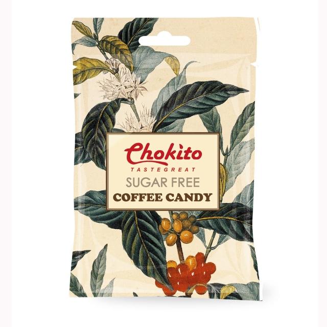 【Chokito】無糖咖啡糖袋裝30g(無糖)
