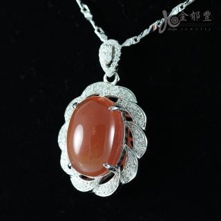 【金玉滿堂】雅致浪漫天然南紅瑪瑙項鍊