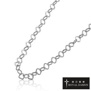 【ROYAL DAMON羅亞戴蒙】造型項鍊(花朵)