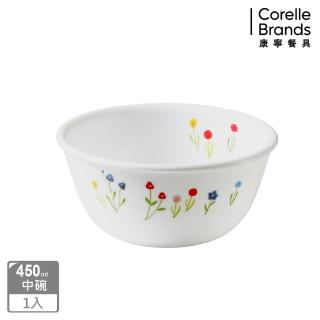 【CORELLE 康寧】450ml中式碗-春漾花朵(426)