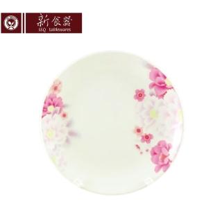 【新食器】繽紛花語10吋平盤
