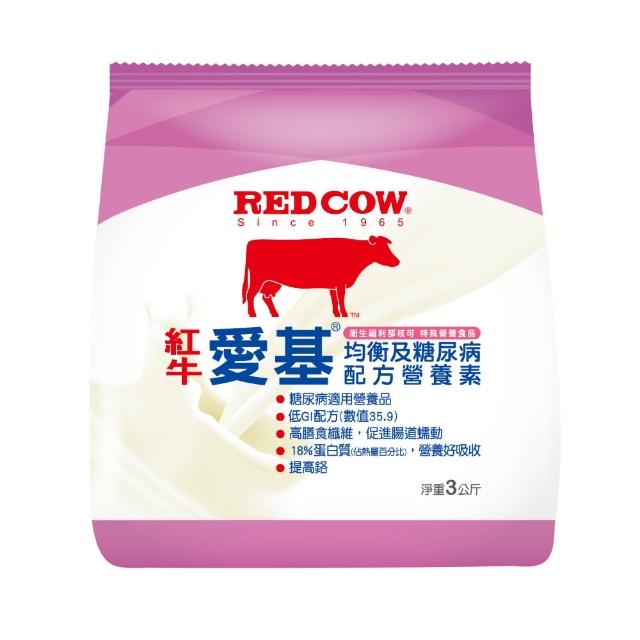 【紅RED’s】愛基均衡及糖尿病配方momo購買網營養素(3kg/袋)