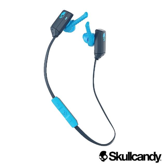【美國Skullcandy潮牌】XT FREE 藍牙運動momo公司型入耳式耳機-海軍藍色(公司貨)