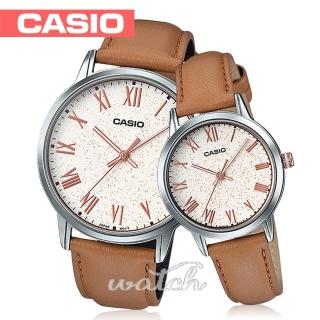 【CASIO 卡西歐】送禮首選_甜蜜浪漫情人對錶(MTP-TW100L+LTP-TW100L)