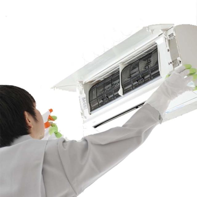 【家必潔】專業冷氣機清洗服務券(限一台分離式冷momo 信用卡活動氣室內機)