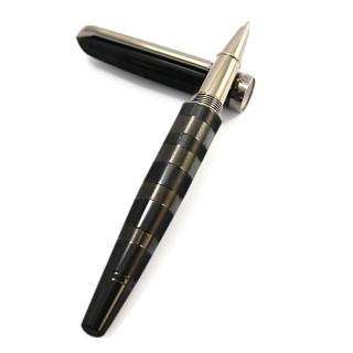 【MITIQUE美締克】Jupiter 幸運星系列 雙色細圈紋黑夾鋼珠筆