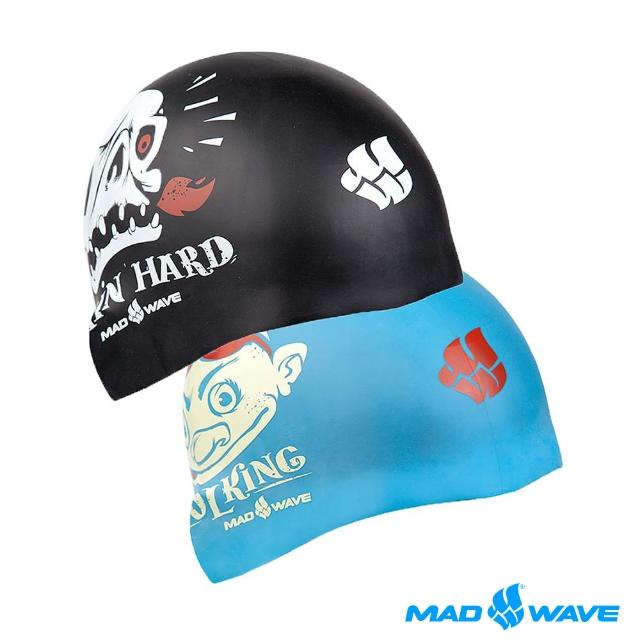 【網購】MOMO購物網【俄羅斯MADWAVE】成人矽膠泳帽(POOL KING -可雙面使用)哪裡買momo shop taiwan