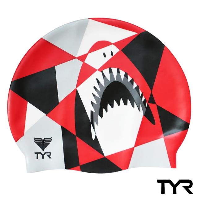 【美國TYR】成人矽膠泳帽Jaws(台momo購網灣總代理)