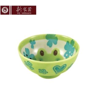 【新食器】本製綠蛙兒童飯碗(兒童餐具)