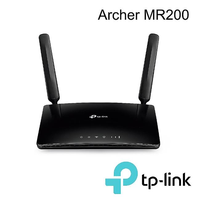【TP-LINK】Archer MR200 AC750無線雙頻4G進階富邦momo客服電話版LTE極速路由器