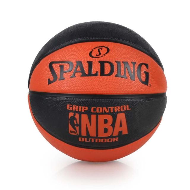 【部落客推薦】MOMO購物網【SPALDING】NBA GRIP CONTROL OUTDOOR戶外籃球(黑橘)開箱momo網拍