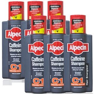 【Alpecin】咖啡因洗髮露250ml(6入組)
