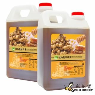 【彩花蜜】琥珀龍眼蜂蜜3000g(2件組)