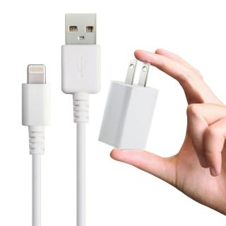 【電池王】iPad Air 2/ mini2 /3/ 4專用充電組(旅充頭+充電傳輸線)