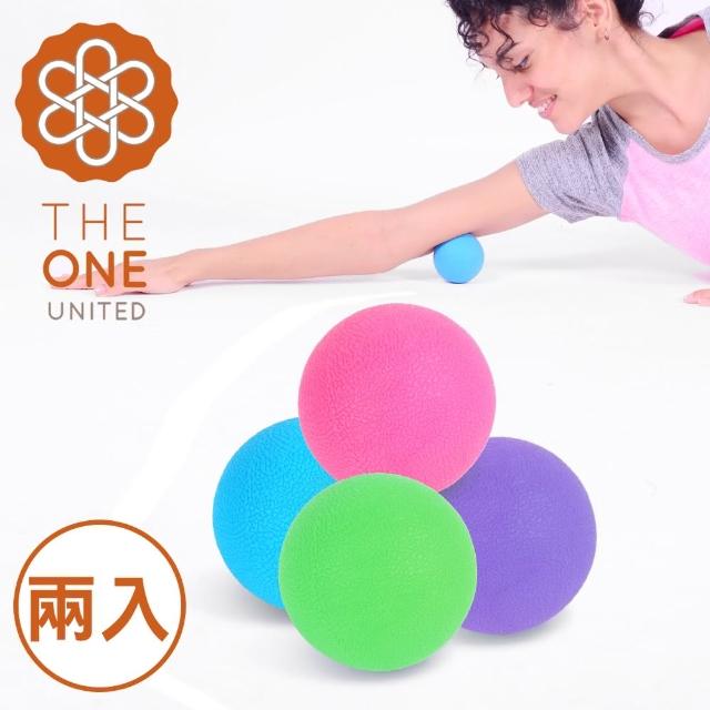 【The One】momo 信用卡環保TPE瑜珈筋膜球/按摩球(混色2入)