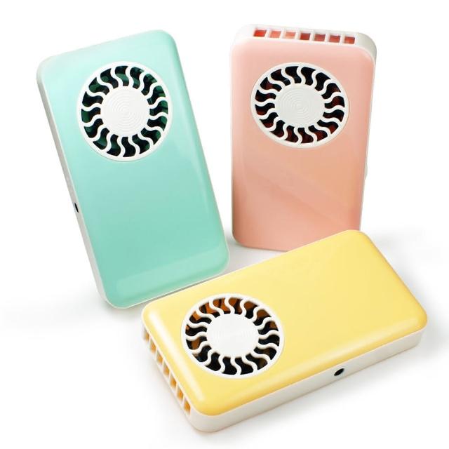 【aibo】薄型攜帶式 USB充電無葉涼momo 購物 momo 購物風扇(FAN-30)