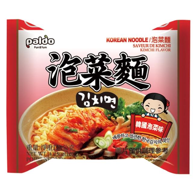 【PALDO】高麗泡菜麵(韓國原裝進口富邦momo購物網電話泡麵) 