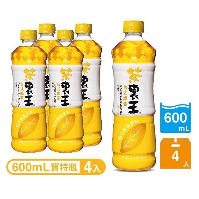 【茶裏王】台式綠茶600ml 4入富邦购物网/組 【茶裏王】台式綠茶600ml 4入富邦购物网/組