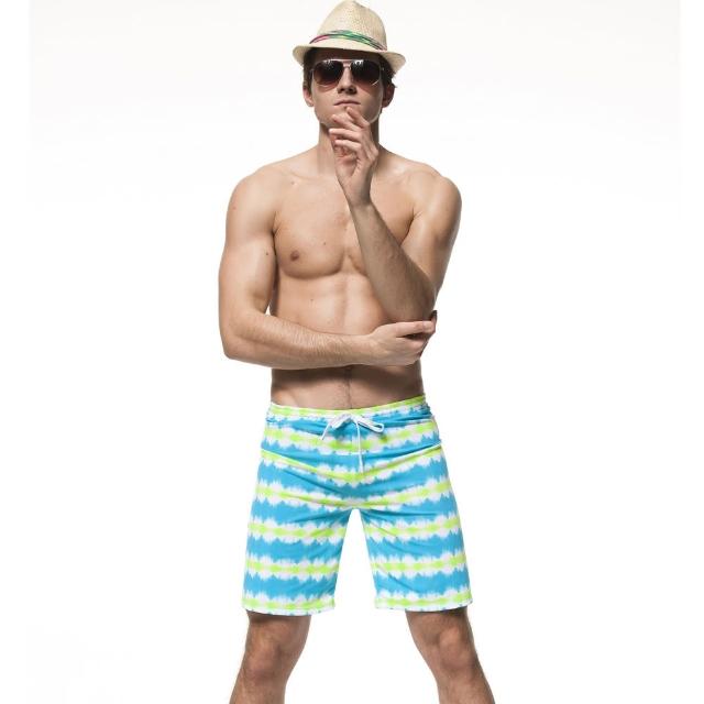 【SARBIS】海灘泳褲(附泳帽B55505momo 3c 折價券)
