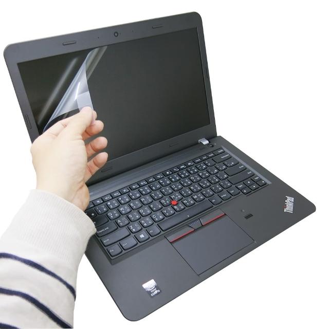 【EZstick】Lenovo ThinkPad E450 專用momo網購 靜電式筆電液晶螢幕貼(可選鏡面或霧面)