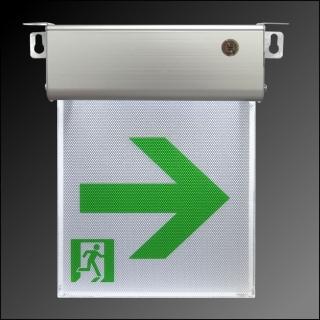 【台灣製】小型1:1LED避難方向燈右向(9312)