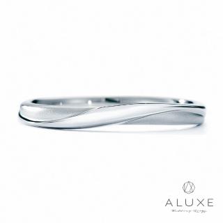 【A-LUXE 亞立詩】鉑金情侶結婚戒指-男戒