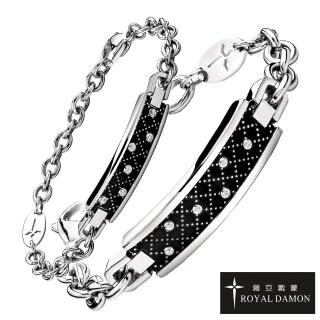 【ROYAL DAMON羅亞戴蒙】『無限浪漫』情侶手鍊