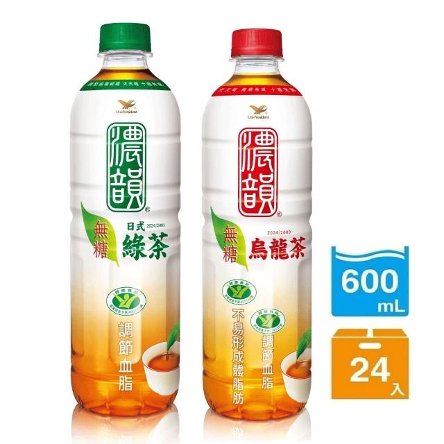 【茶富邦momo購物裏王】濃韻烏龍茶600ml 24入/箱(國家健康食品雙認證) 