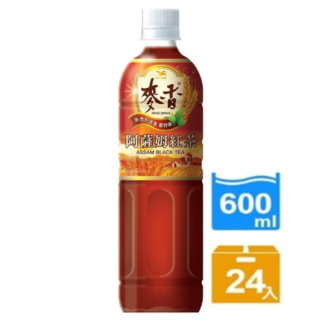 【麥香】阿薩姆紅茶600ml 24入/富邦mo mo箱 