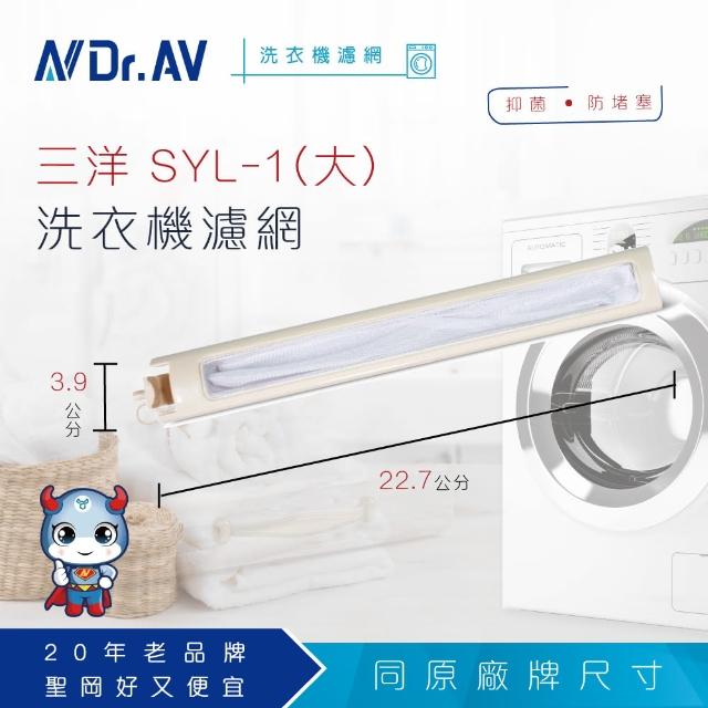 【Dr.AV】NP-009 三洋 SYL-1 洗衣機專momo電視用濾網(超值兩入組)