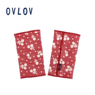 【日本OVLOV】日本製六層紗口水巾(櫻桃紅)