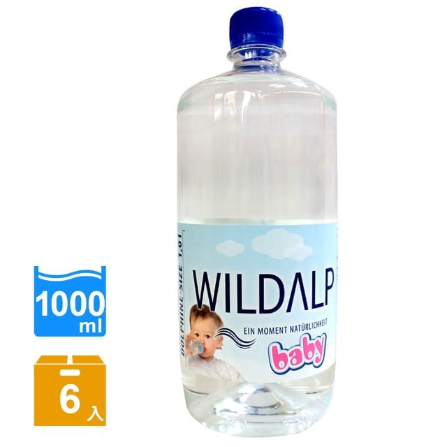 【WILDALP】BABY礦泉momo電話水1000ml*6瓶 