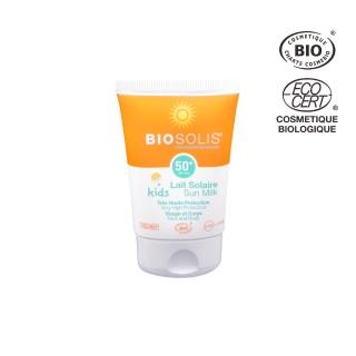 【歐洲有機biosolis】碧麗詩寶貝高效防曬乳SPF 50+/50ml(比利時原裝進口天然有機防曬)