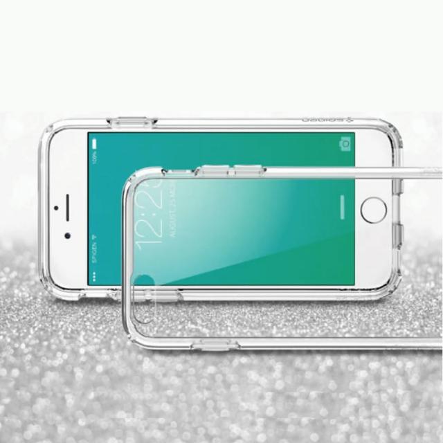 【Apple】iPhone 6 Plus/6s Plus 高質momo服務專線感雙料材質(透明TPU+PC手機殼/保護套)