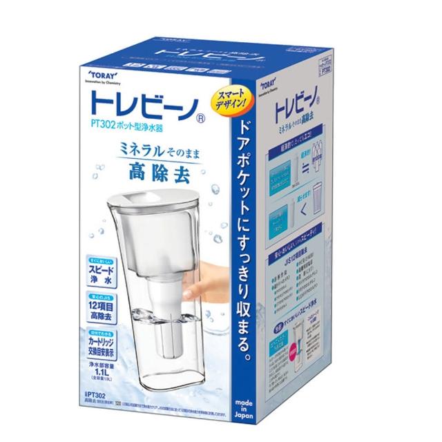 【東麗TORAY】水壺型淨水器(PT富邦網路購物302)
