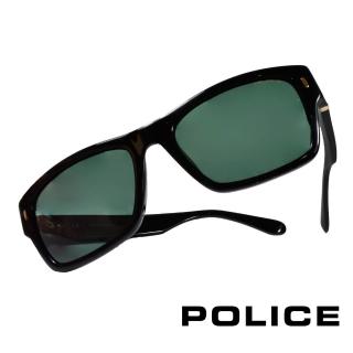 【POLICE】義大利警察都會款個性型男眼鏡-膠框(黑色-POS1885-700P)