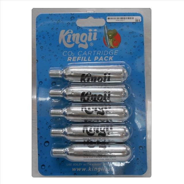 【Kingii】漂浮腕帶 專用填充鋼瓶momo購物(五入)