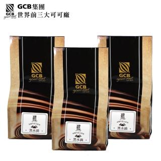 【GCB】深黑苦甜水滴巧克力1kgx3包/組(麵包蛋糕烘焙專用)