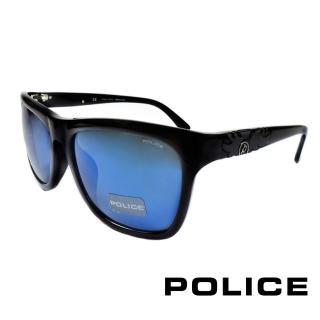 【POLICE】義大利警察都會款個性型男眼鏡膠框(黑色 POS1895-700B)