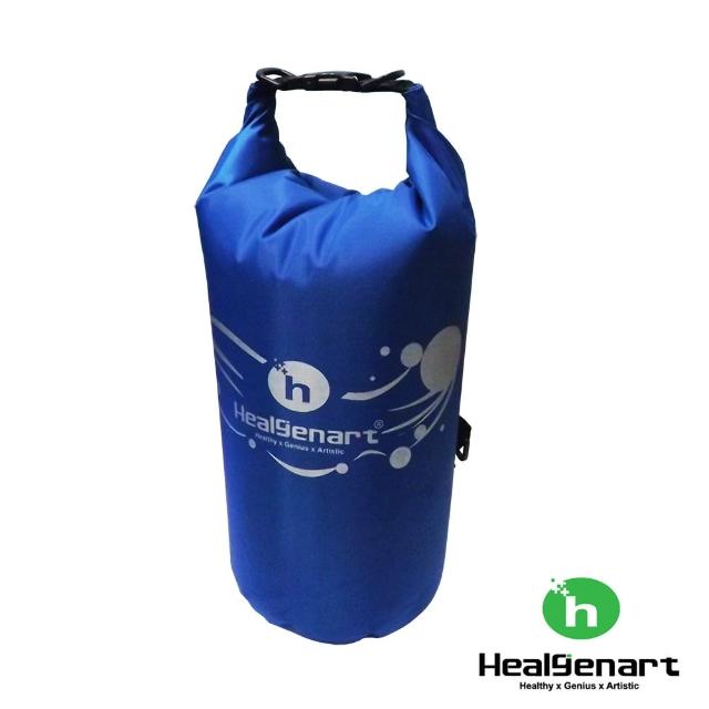 【Healgenart】雙肩防水momo購物台 東森購物台漂浮袋(15L 藍色)