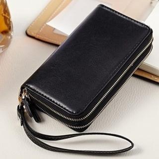 【米蘭精品】真皮鑰匙包男女配件(手拿多功能錢真皮時尚6色71b27)