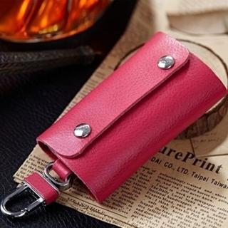 【米蘭精品】真皮鑰匙包男女配件(汽車機車家用鑰匙包6色71b28)