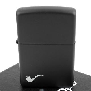 【ZIPPO】美系-Pipe Lighter-煙斗用打火機(黑色烤漆款)